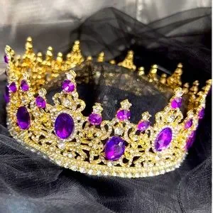 Royal Princess Crown, Prom, Party,Halloween, Cosplay, Costume Headwear, Birthday Amazon.com: Bonuci 4 Pcs King Crowns Queen Tiara Princess  main image 2
